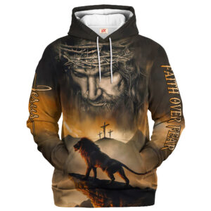 Jesus Microfleece Hoodie – Christian Faith Hoodie Gift | GOD HBLTGO6