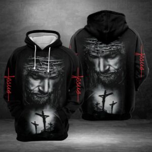 LSNGO18 | Christian Microfleece Hoodie, Jesus & God Hoodie Gift for Believers
