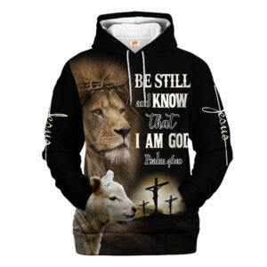 Jesus Microfleece Hoodie – Christian Faith Hoodie Gift | GOD NVGO52
