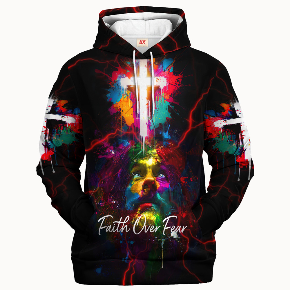 Jesus Microfleece Hoodie – Christian Faith Hoodie Gift | GOD TQTGO167 Jesus Microfleece Hoodie – Christian Faith Hoodie Gift | GOD TQTGO167
