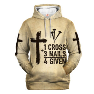 Jesus Microfleece Hoodie – Christian Faith Hoodie Gift | GOD NVGO63