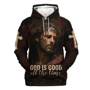 Jesus Microfleece Hoodie – Christian Faith Hoodie Gift | GOD NVGO72