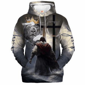 Jesus Microfleece Hoodie – Christian Faith Hoodie Gift | GOD MTGO271