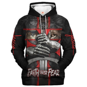 Jesus Microfleece Hoodie – Christian Faith Hoodie Gift | GOD HBLTGO30