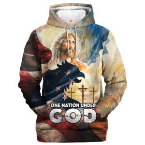Jesus Microfleece Hoodie – Christian Faith Hoodie Gift | GOD TTGO103