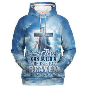 Jesus Microfleece Hoodie – Christian Faith Hoodie Gift | GOD HBLTGO40