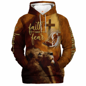 Jesus Microfleece Hoodie – Christian Faith Hoodie Gift | GOD LTGO237