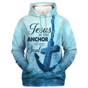 Jesus Microfleece Hoodie – Christian Faith Hoodie Gift | GOD HBLTGO46