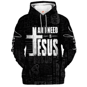 Jesus Microfleece Hoodie – Christian Faith Hoodie Gift | GOD MTGO296