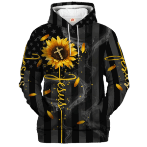 Jesus Microfleece Hoodie – Christian Faith Hoodie Gift | GOD MTGO303