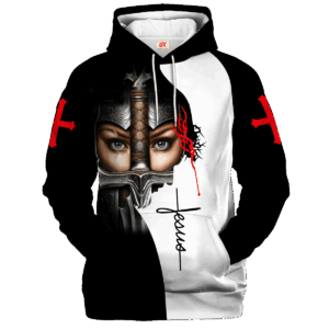 Jesus Microfleece Hoodie – Christian Faith Hoodie Gift | GOD MTGO304 1 1682159464071.png