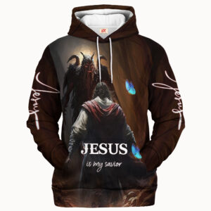 Jesus Microfleece Hoodie – Christian Faith Hoodie Gift | GOD TQTGO207