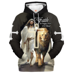 Jesus Microfleece Hoodie – Christian Faith Hoodie Gift | GOD HBLTGO58