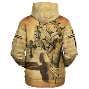 Jesus Microfleece Hoodie – Christian Faith Hoodie Gift | GOD TQTGO219 1 1684876297727.jpg