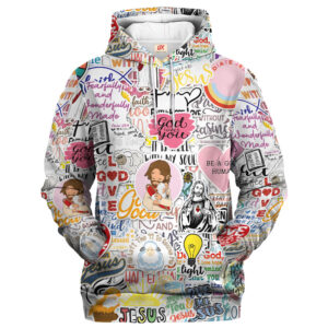Jesus Microfleece Hoodie – Christian Faith Hoodie Gift | GOD TTGO144