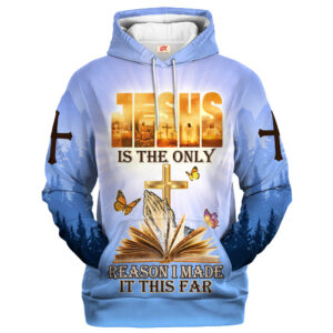 Jesus Microfleece Hoodie – Christian Faith Hoodie Gift | GOD HBLTGO85