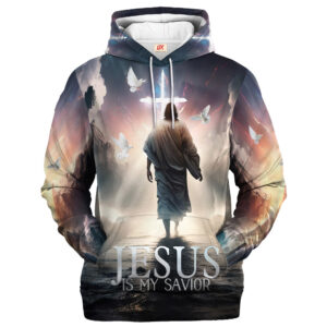 Jesus Microfleece Hoodie – Christian Faith Hoodie Gift | GOD TTGO149