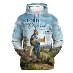 Jesus Microfleece Hoodie – Christian Faith Hoodie Gift | GOD NVGO141