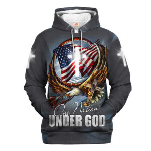 Jesus Microfleece Hoodie – Christian Faith Hoodie Gift | GOD NVGO147