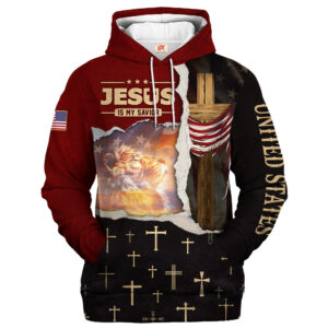 Jesus Microfleece Hoodie – Christian Faith Hoodie Gift | GOD HBLTGO98