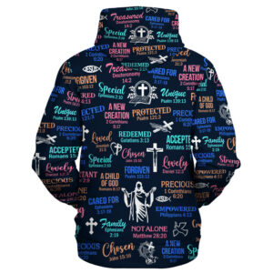 Jesus Microfleece Hoodie – Christian Faith Hoodie Gift | GOD HBLTGO102 1 1689148402774.jpg