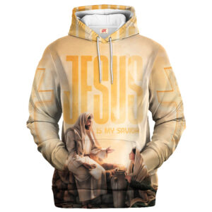 Jesus Microfleece Hoodie – Christian Faith Hoodie Gift | GOD TTGO151