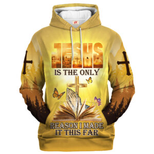Jesus Microfleece Hoodie – Christian Faith Hoodie Gift | GOD HBLTGO117