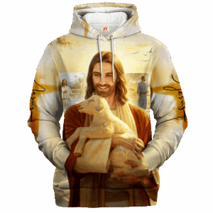 Jesus Microfleece Hoodie – Christian Faith Hoodie Gift | GOD MTGO153