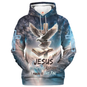 Jesus Microfleece Hoodie – Christian Faith Hoodie Gift | GOD HBLTGO122