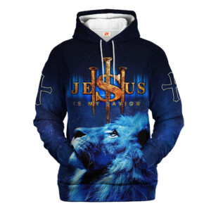 Jesus Microfleece Hoodie – Christian Faith Hoodie Gift | GOD LSNGO15
