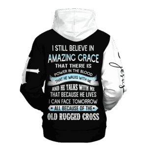 Jesus Microfleece Hoodie – Christian Faith Hoodie Gift | GOD LTGO413 1 1698737471951.png