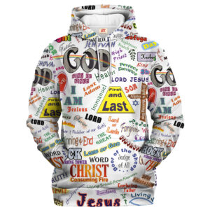 Jesus Microfleece Hoodie – Christian Faith Hoodie Gift | GOD HBLTGO153
