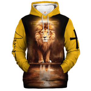 Jesus Microfleece Hoodie – Christian Faith Hoodie Gift | GOD LTGO423