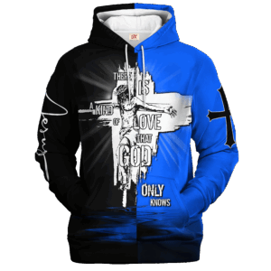 Jesus Microfleece Hoodie – Christian Faith Hoodie Gift | GOD LTGO425