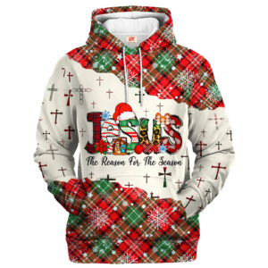 Jesus Microfleece Hoodie – Christian Faith Hoodie Gift | GOD HBLTGO157