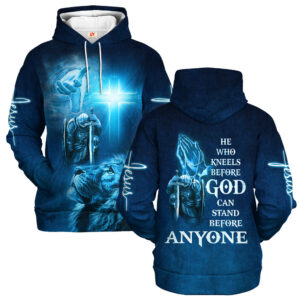 Jesus Microfleece Hoodie – Christian Faith Hoodie Gift | GOD HBLTGO165