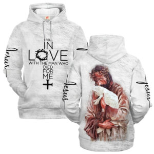 Jesus Microfleece Hoodie – Christian Faith Hoodie Gift | GOD HBLTGO186
