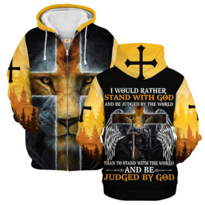 I Would Rather Stand With And Be Judged By The World Than To Stand With The World And Be Judged By Microflecee Hoodie/Zip Hoodie - For Men and Women 1 0 set 3 zip hoodie.jpg