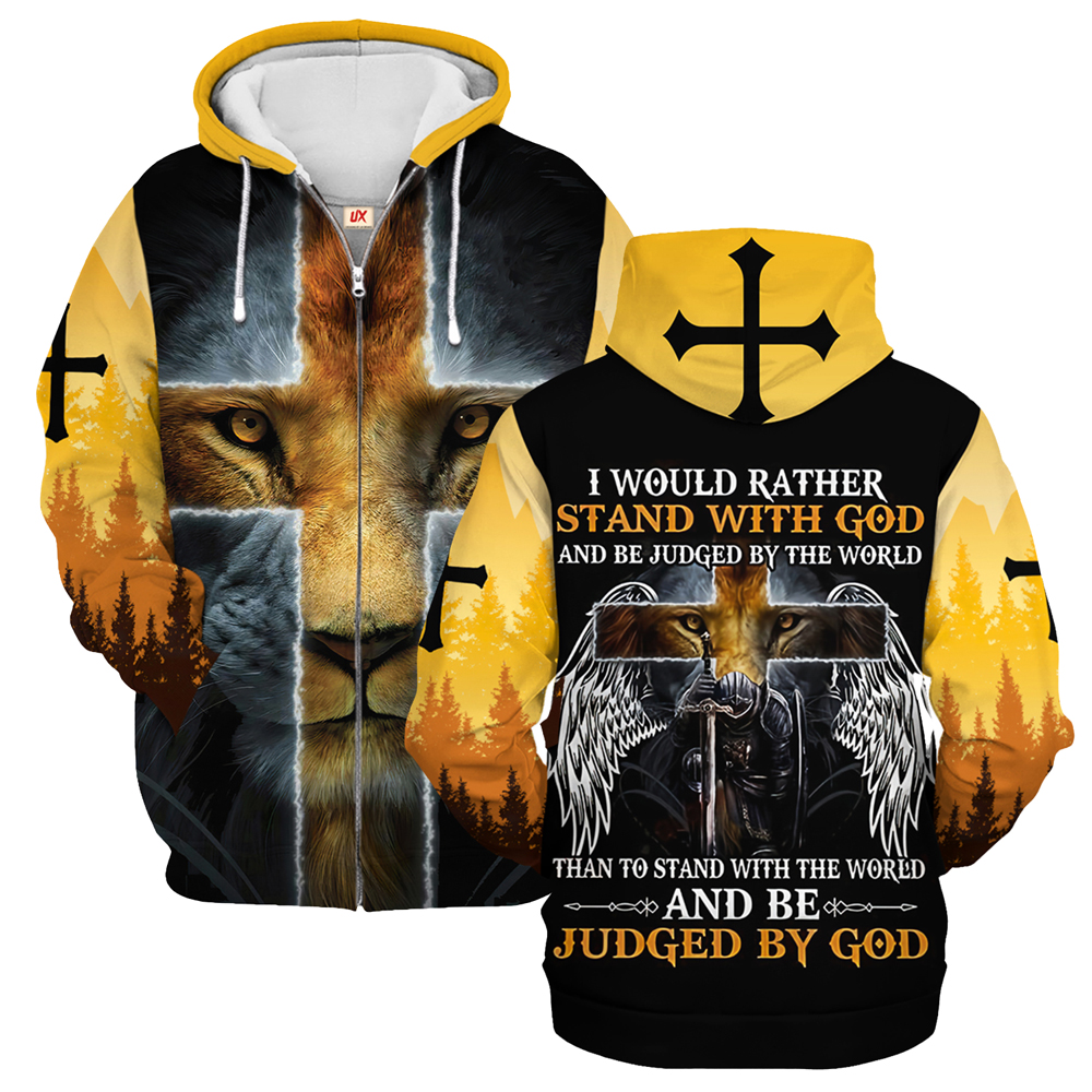 I Would Rather Stand With And Be Judged By The World Than To Stand With The World And Be Judged By Microflecee Hoodie/Zip Hoodie – For Men and Women I Would Rather Stand With And Be Judged By The World Than To Stand With The World And Be Judged By Microflecee Hoodie/Zip Hoodie – For Men and Women