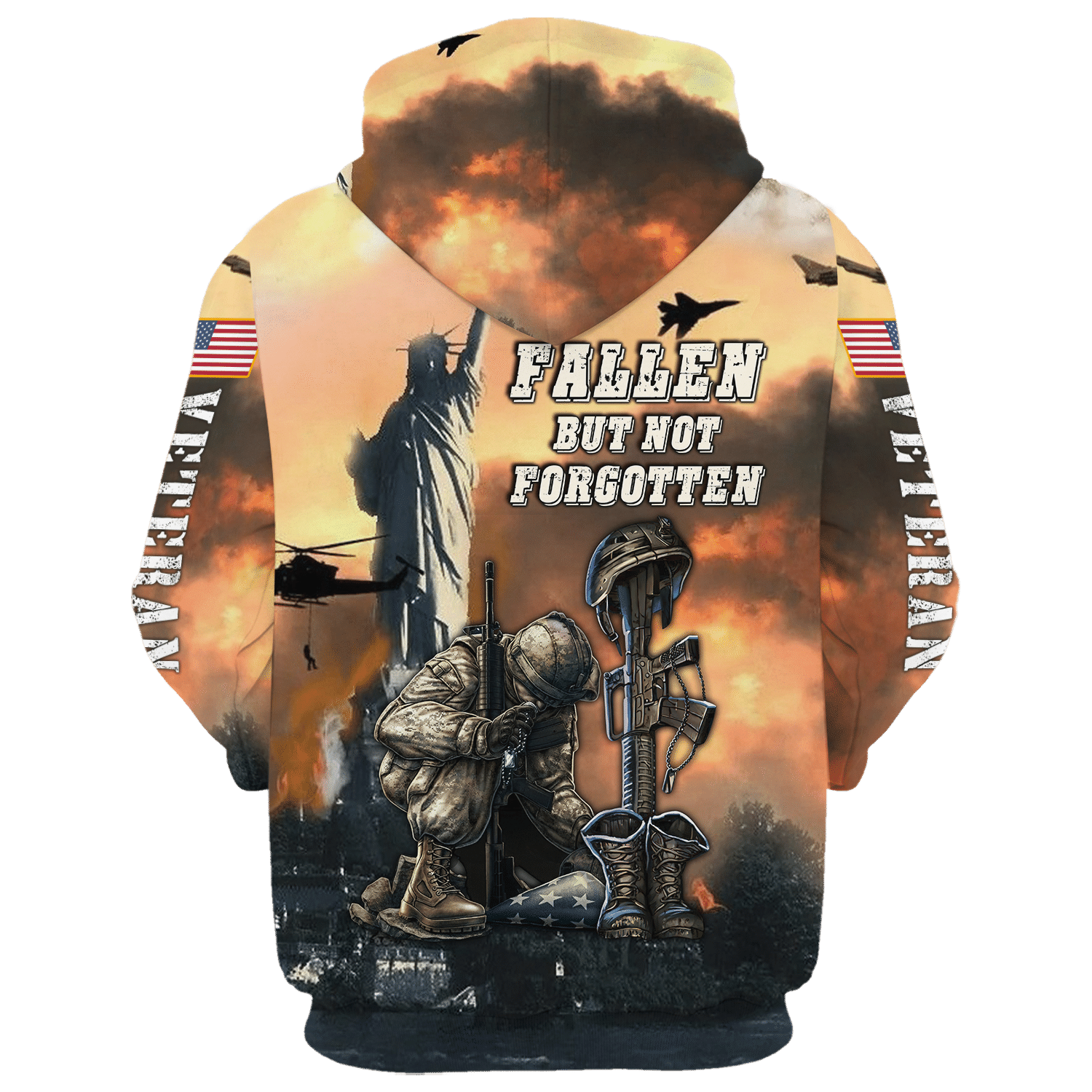 Veteran Zipper Hoodie, Gift for Military Heroes| NV-VTR-42 Veteran Zipper Hoodie, Gift for Military Heroes| NV-VTR-42