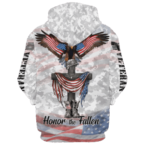 Veteran Microfleece Hoodie with Zipper Front| NV-VTR-37 1 1660706751631979688f.png