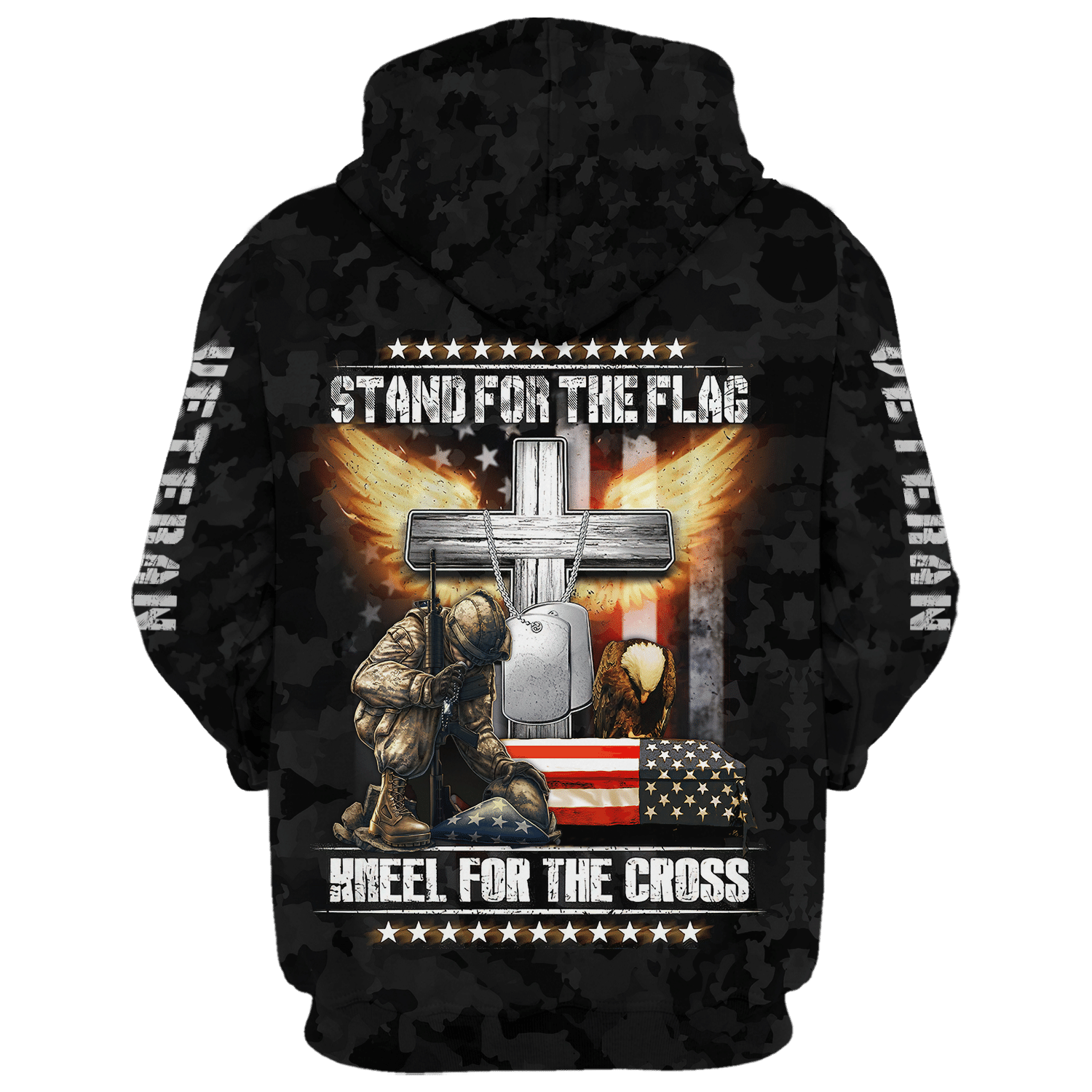 Veteran Flag Zipper Hoodie| NV-VTR-28 Veteran Flag Zipper Hoodie| NV-VTR-28