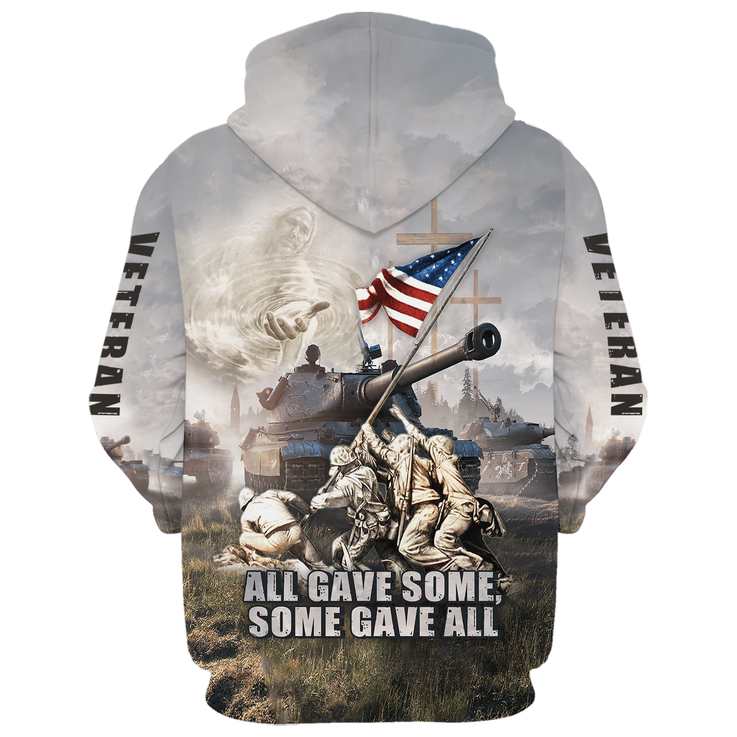 Military Veteran Zipper Hoodie Gift| NV-VTR-29 Military Veteran Zipper Hoodie Gift| NV-VTR-29