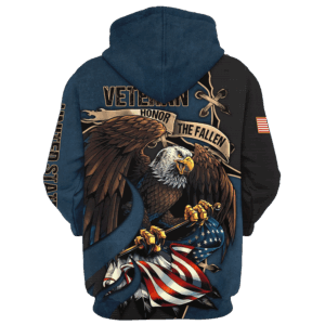 American Veteran Microfleece Zipper Hoodie| HBL-VTR-20 1 16606430871c509adbb4.png
