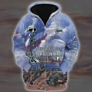 Veteran Hoodie Gift – Proudly Served Collection|  HBL-VTR-14