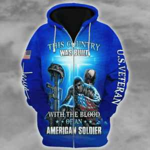 Heroic Veteran Zipper Hoodie|  HBL-VTR-16