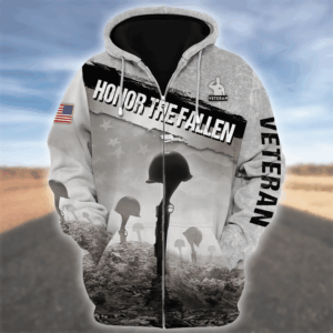 Veteran Microfleece Hoodie Gift for Him or Her|  HBL-VTR-18