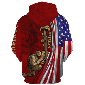 Microfleece Veteran Hoodie with Zipper Closure| HBL-VTR-11 1 166064237187bf7d220e.png