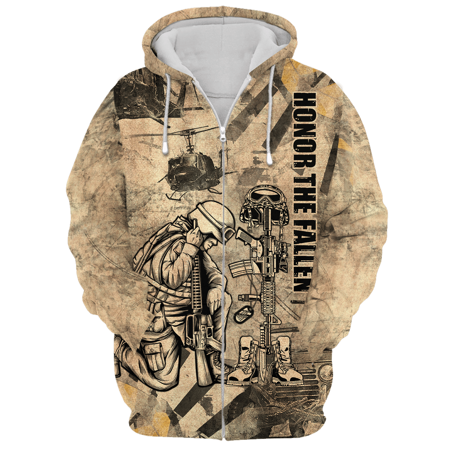 Veteran Appreciation Zipper Hoodie| NV–24 Veteran Appreciation Zipper Hoodie| NV–24