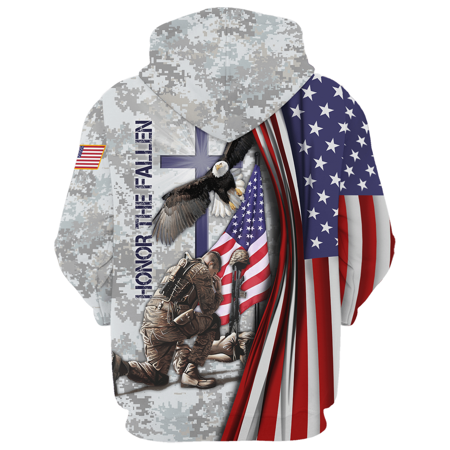 Veteran Full Zip Hoodie for Proudly Served| NV–18 Veteran Full Zip Hoodie for Proudly Served| NV–18